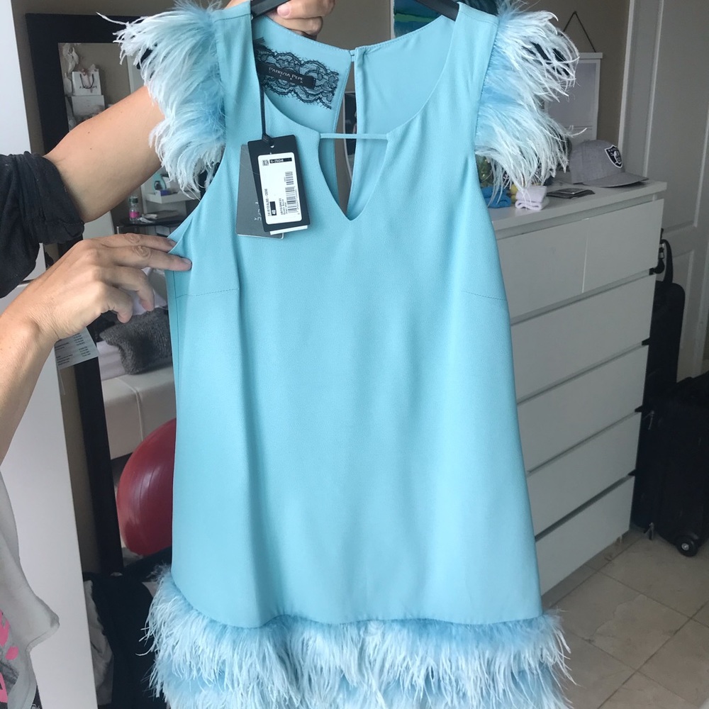 Baby Blue Tiffany Dress by Patrizia Pepe